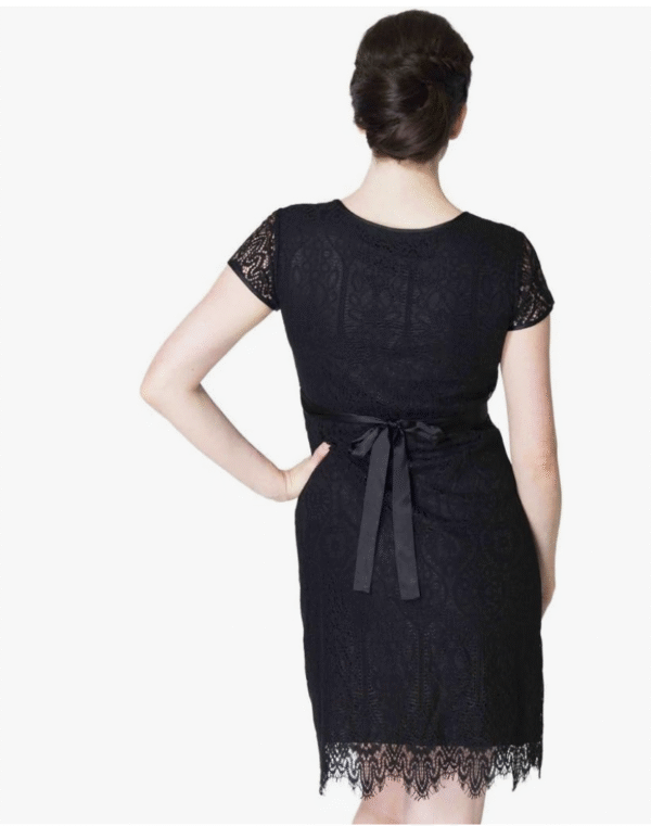 VESTIDO ELLA - NEGRO - Imagen 2